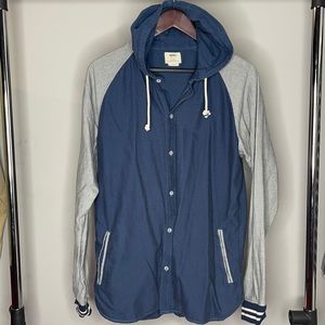 Vans, Medium, Navy/Grey